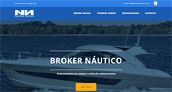 Desktop Screenshot of nauticanahuel.com