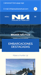 Mobile Screenshot of nauticanahuel.com